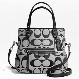 COACH DAISY OUTLINE SIGNATURE METALLIC MIA F23940